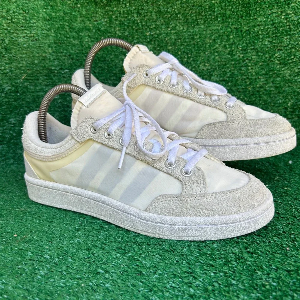 Adidas Americana Low Cloud White Suede Sneakers FW3030 Mens 6 Womens 7.5